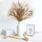 130PCS Dried Pampas Grass Bulks Fall Decor, 18" Natural Bunny Tail Grass, Boho Rustic Bouquet, Fall Decorations for Home, Farmhouse Table Vase & Wedding Decor